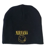 Nirvana Sombrero Face Logo Black