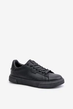 Men's Eco Leather Sneakers Big Star Black