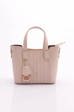 DGN 602 Women's Wallet Attached Bag Beige