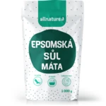 ALLNATURE Epsomská soľ Mäta 1000 g