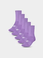 Children's socks casual 4F 5-pack