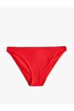 Koton Textured Bikini Bottom Normal Waist