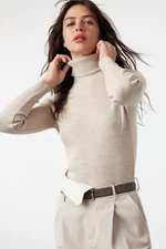 Trendyol Stone Basic Turtleneck Knitwear Sweater