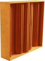 Mega Acoustic Acoustic Fractal Diffuser with Frame Alder Diffuseur Acoustiques