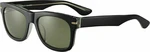 Serengeti Foyt Shiny Black Transparent Layer/Mineral Polarized Lifestyle Brillen