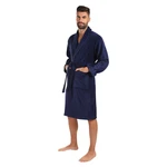 Pietro Filipi blue bathrobe