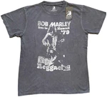 Bob Marley Camiseta de manga corta Hawaii Unisex Charcoal Grey L