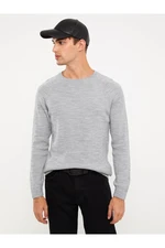 LC Waikiki Crew Neck Long Sleeve Men's Knitwear Sweater