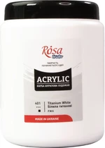 Rosa 322001401 Colori acrilici Titanium White 1000 ml 1 pz