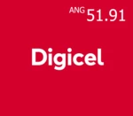 Digicel 51.91 ANG Mobile Top-up CW