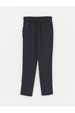 LC Waikiki Girls' Pants with Elastic Waist Striped