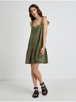 Dark Green Dress Noisy May Emilia - Women