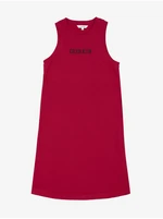 Dark pink Calvin Klein Jeans dress for girls - unisex