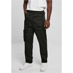 Asymmetrical trousers black