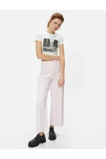 Koton Wide Cropped Jeans High Waist - Sandra Jeans