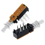 10pcs Push switch A03-03 Piano keys switch PS42F42 power switch lock no lock Straight key switch 6PIN 2X3pin