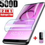 2in1 Full Cover Screen Protector Soft Hydrogel Film Not Glass For Samsung S9 S9Plus Phone Camera Lens Film For Samsung S8 S8plus