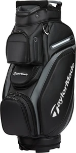 TaylorMade Deluxe Cart Bag Black/Grey Sac de chariot de golf