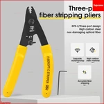 CFS-2 CFS-3 Three-port Fiber Optical Stripper/ Pliers/ Wire Strippers FTTH Tools Optical Fiber Stripping Pliers Surprise Price