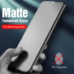 2 PCS Matte Screen Protector for Samsung Galaxy A14 A34 A54 A13 A23 A33 A53 A73 A22 A32 Note 10 S10 Lite Tempered Glass