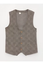 LC Waikiki Plaid Boys' Vest