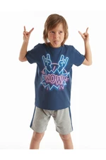 Mushi Wow Rock Boys Shorts Set