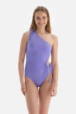 Dagi Lilac One-Shoulder Swimsuit