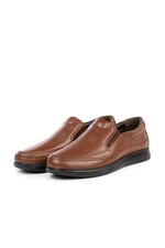 Ducavelli Cushy Genuine Leather Comfort Orthopedic Men's Casual Shoes, Dad Shoes, Orthopedic Shoes.