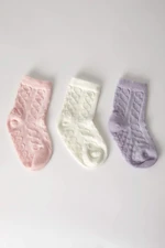 DEFACTO BabyGirl 3 piece Long sock