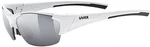 UVEX Blaze lll White Black/Mirror Silver Okulary rowerowe