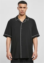 Bowling shirt black