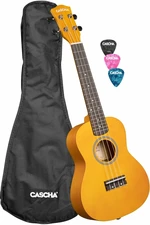 Cascha CUC105 Linden Koncertní ukulele Yellow