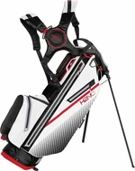 Sun Mountain H2NO 2023 Borsa da golf Stand Bag Black/White/Red