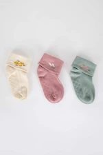 DEFACTO BabyGirl 3 piece Long sock