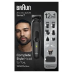 BRAUN MGK 7460 Multifunkční zastřihovač černý