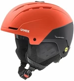 UVEX Stance Mips Fierce Red/Black Mat 54-58 cm Casco da sci