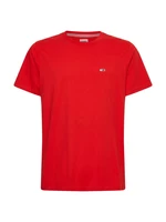 Tommy Jeans T-Shirt - TJM CLASSIC JERSEY C NECK red