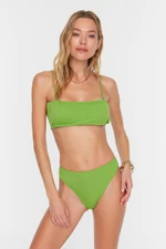 Trendyol Green High Waist Bikini Bottom