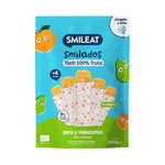 SMILEAT BIO 100% ovocné zmrzlinky k zamražení hruška & broskev 5ks 6M+ 250 g