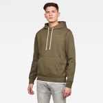 G-STAR Sweatshirt - Originals backpanel gr hdd r sw ls olive-brown