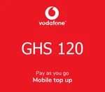 Vodafone 120 GHS Mobile Top-up GH