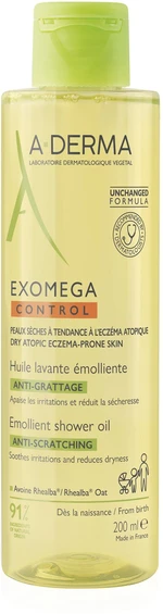 A-DERMA Exomega Control Zvláčňující sprchový olej 200 ml