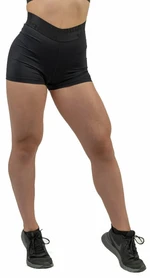 Nebbia Compression High Waist Shorts INTENSE Leg Day Black L Fitness kalhoty