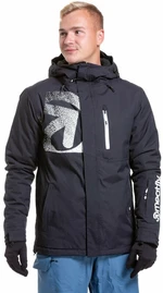 Meatfly Shader Mens SNB and Ski Jacket Black L Veste de ski