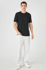 Koton Basic T-Shirt Crew Neck Short Sleeve Slim Fit