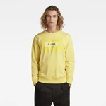 G-STAR Sweatshirt - Originals logo sw yellow