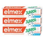 ELMEX Junior Zubná pasta pre deti vo veku 6-12 rokov 3 x 75 ml