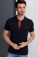 T8560 DEWBERRY T-SHIRT-LIGHT NAVY BLUE