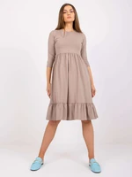 Dress-RV-SK-7554.74P-dark beige