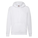 Biała bluza męska z kapturem Lightweight Hooded Sweat Fruit of the Loom